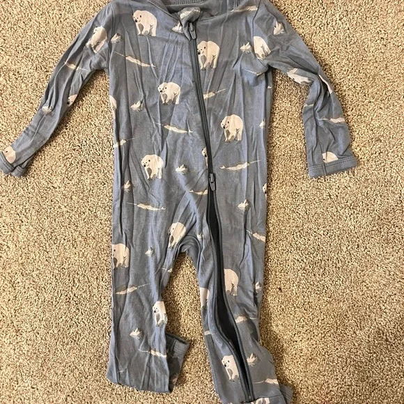 Little Sleepies bamboo rayon sleep suits